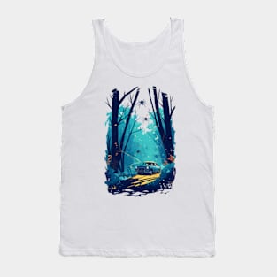 Escape from the Spiders - Fantasy Tank Top